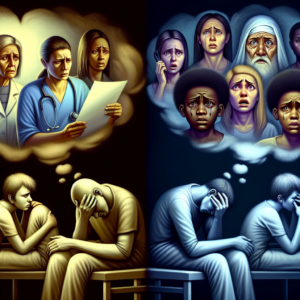 암 진단을 받고 울먹이는 꿈, 가족의 걱정을 느끼는 꿈, 건강에 대한 불안의 상징