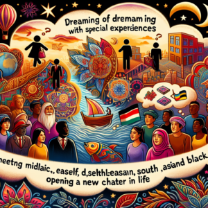 특별한 경험 하는 꿈, 새로운 문화를 체험하는 꿈, 다양한 사람들과의 만남 꿈, 인생의 새로운 장 열리는 꿈 해몽