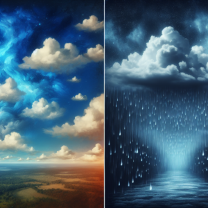 하늘 꿈해몽: 푸른 하늘을 보는 꿈과 비가 내리는 꿈 하늘 꿈해몽: 푸른 하늘을 보는 꿈과 비가 내리는 꿈