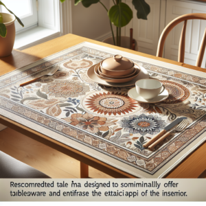 테이블 매트 추천, 식기 보호와 인테리어 효과를 동시에 테이블 매트 추천, 식기 보호와 인테리어 효과를 동시에