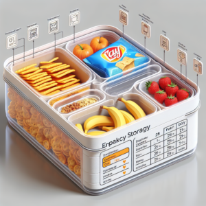 간식 보관함 추천, 정리하면서 유통기한까지 한눈에 확인