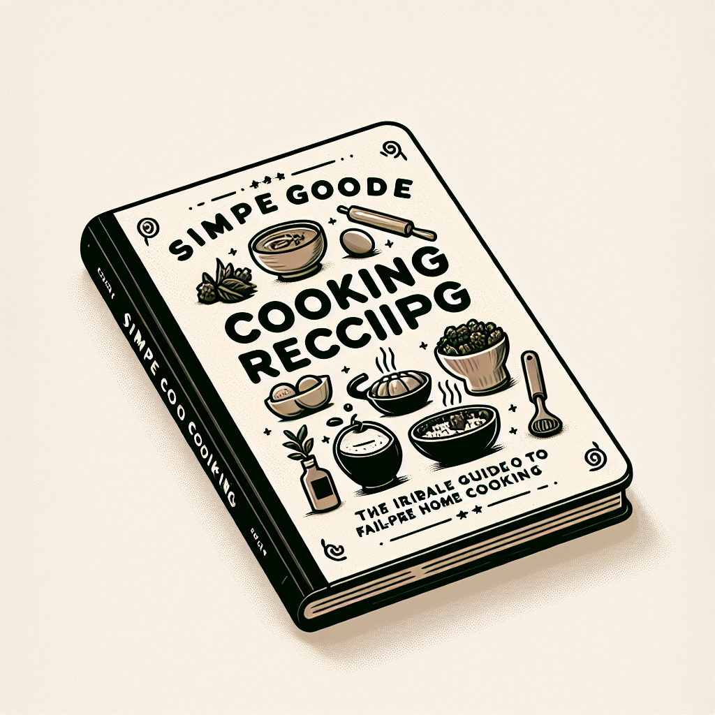 간단 요리 레시피북 추천, 요알못도 실패 없는 집밥 가이드