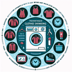 의류 줄어듦 방지법, 세탁 전후로 꼭 확인해야 하는 포인트