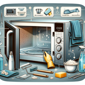 전자레인지 내부 소독법, 세균 걱정 없이 청결 유지하는 요령 전자레인지 내부 소독법, 세균 걱정 없이 청결 유지하는 요령