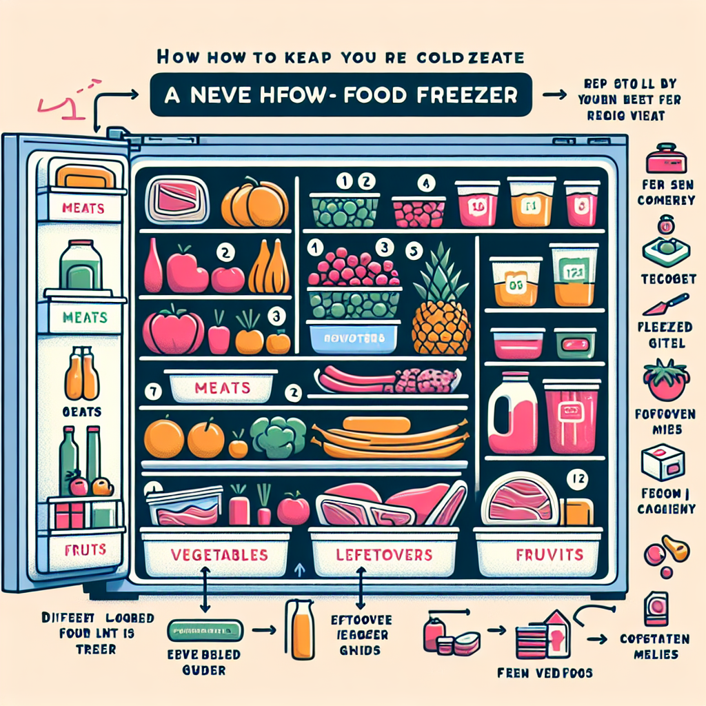 냉동실 음식 분류법, 꺼낼 때 빠르게 찾는 정리 기술