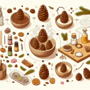 솔방울 방향제 만들기, 천연 재료로 향 오래가는 습관