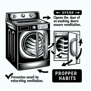 세탁기 통풍 팁, 악취 잡는 올바른 문 열기 습관 세탁기 통풍 팁, 악취 잡는 올바른 문 열기 습관