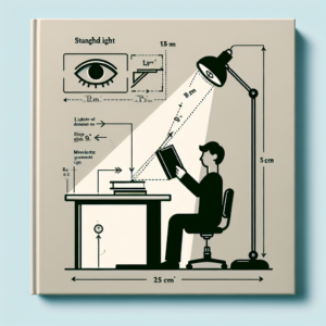 스탠드 조명 각도 팁, 눈 피로 줄이는 조명 배치