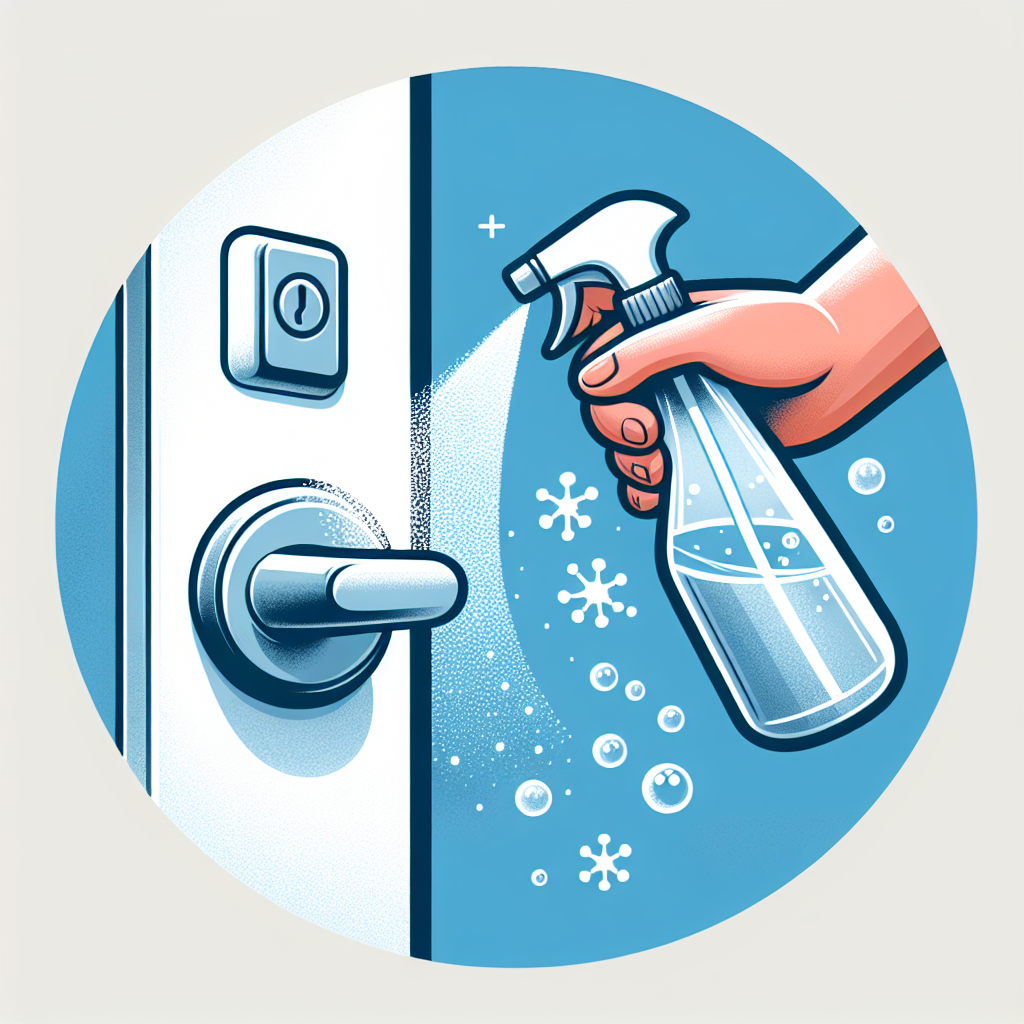 문손잡이 소독, 감기 시즌에 특히 효과 보는 포인트