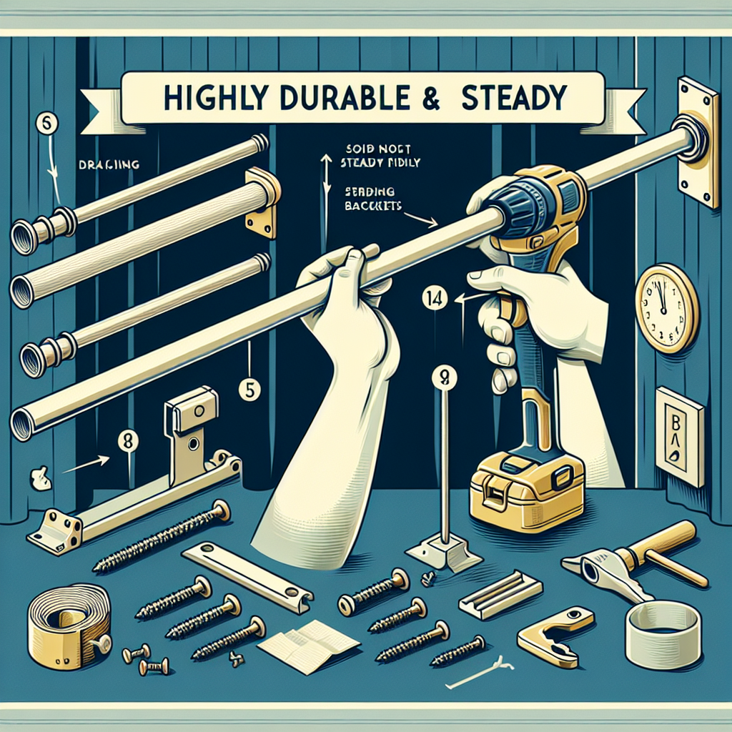 커튼 봉 고정법, 흔들리지 않고 오래 버티는 설치 팁