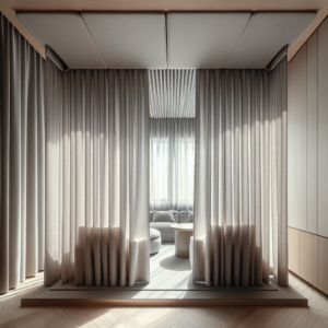 방음 커튼 활용, 체감 소음 줄어드는 배치