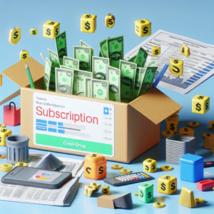 구독 서비스 정리, 매달 새는 돈 줄어드는 이유