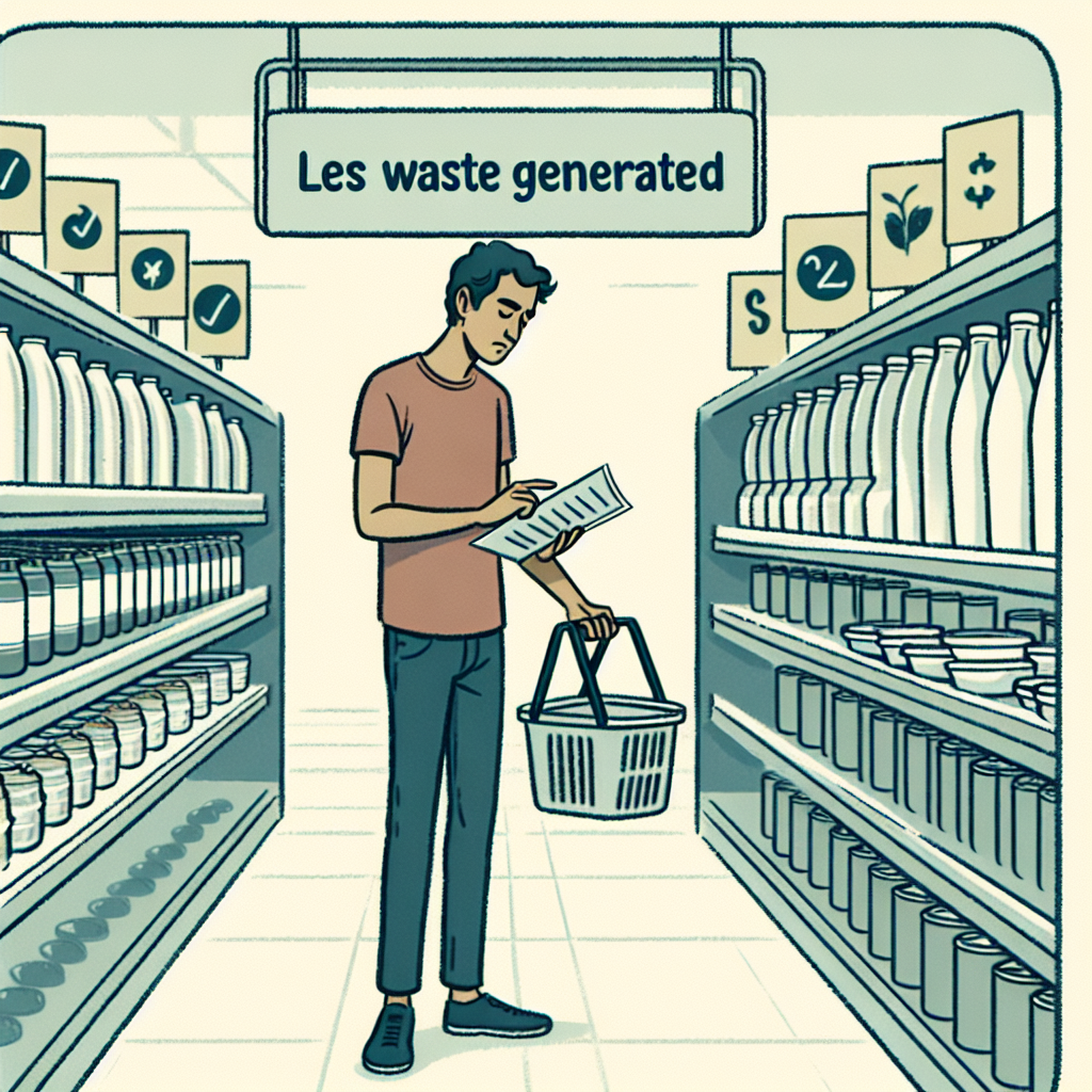 소량 장보기, 음식 낭비 줄어드는 이유