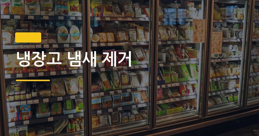 냉장고 냄새 제거, 베이킹소다 vs 숯 어떤 게 진짜 효과 있을까